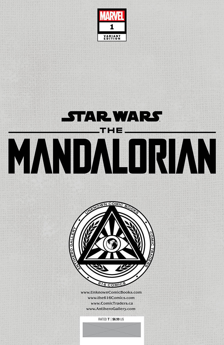 STAR WARS: THE MANDALORIAN SEASON 2 #1 UNKNOWN COMICS MICO SUAYAN EXCLUSIVE VIRGIN VAR (06/21/2023)