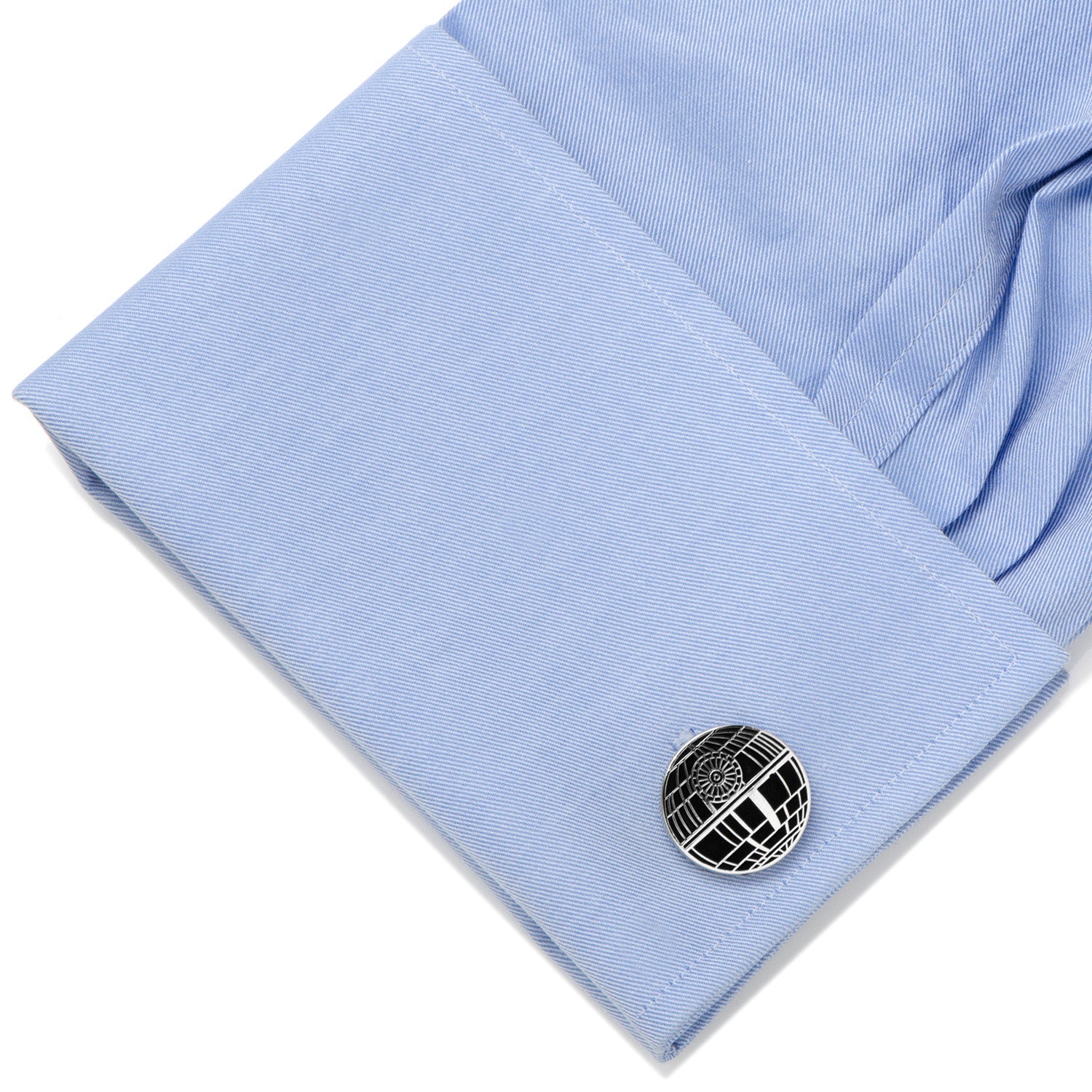 Star Wars Death Star Recessed Matte Cufflinks