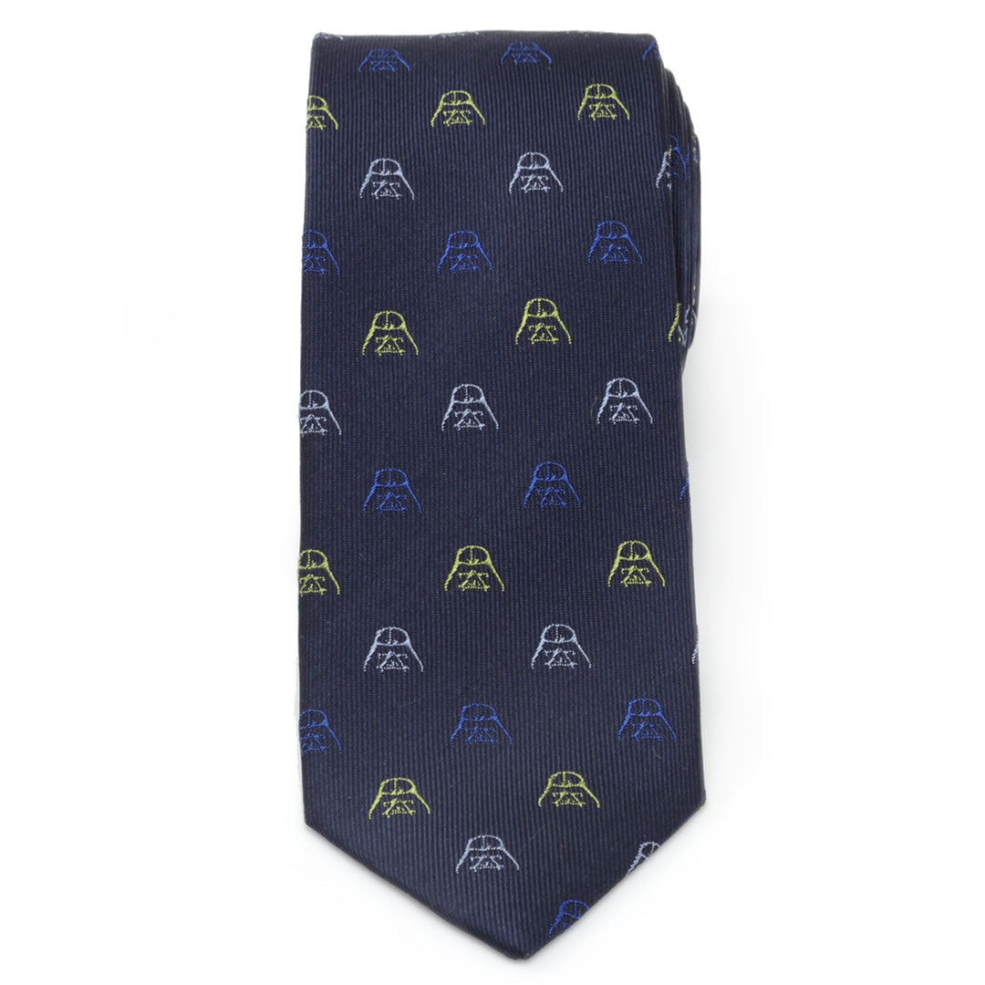 Star Wars Darth Vader Blue Silk Boy's Tie