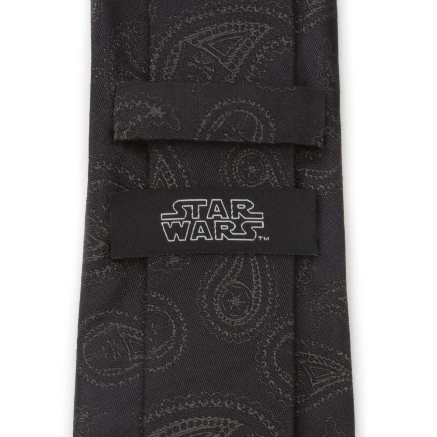 Star Wars Darth Vader Black Paisley Silk Tie