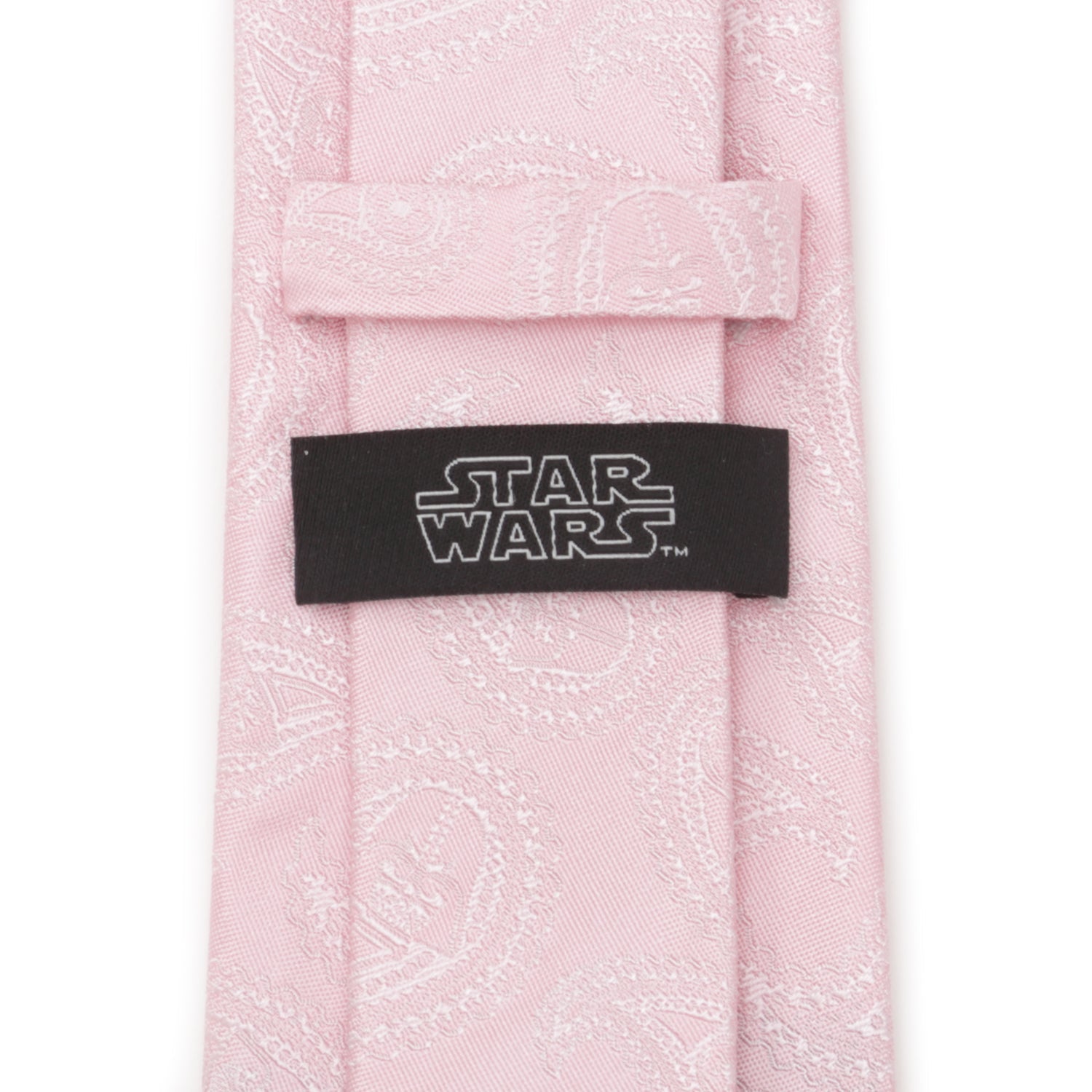 Star Wars Darth Vader Pink Paisley Silk Tie