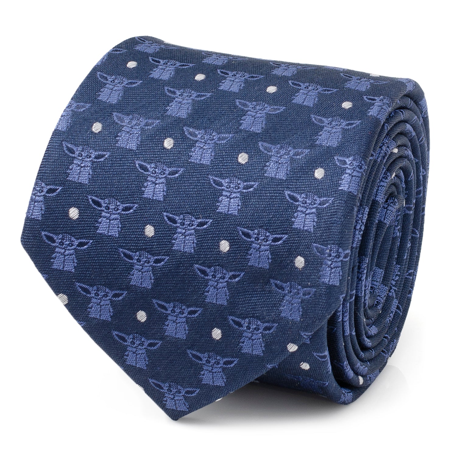 Star Wars Grogu Navy Blue Tie