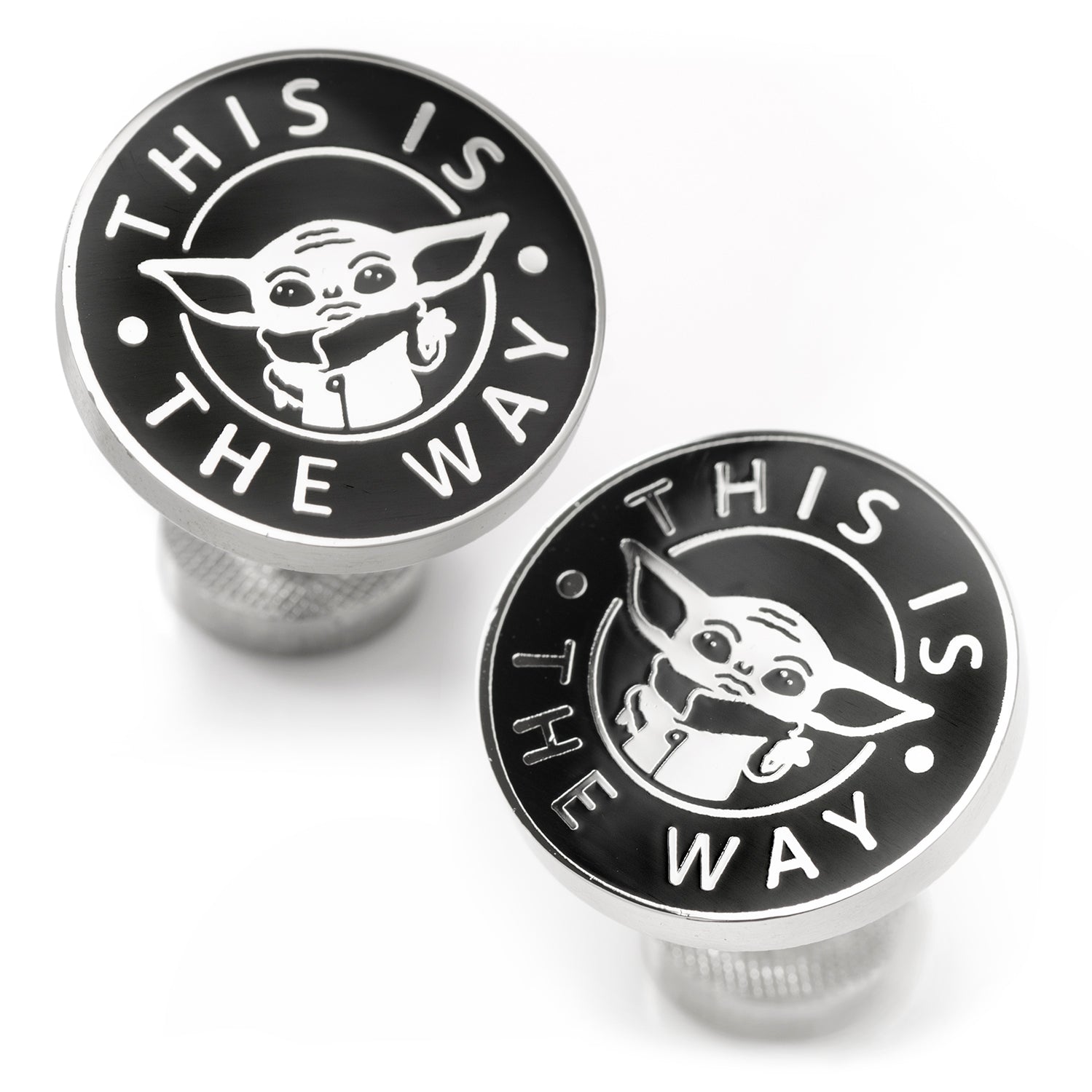 Star Wars Grogu "This Is The Way" Cufflinks