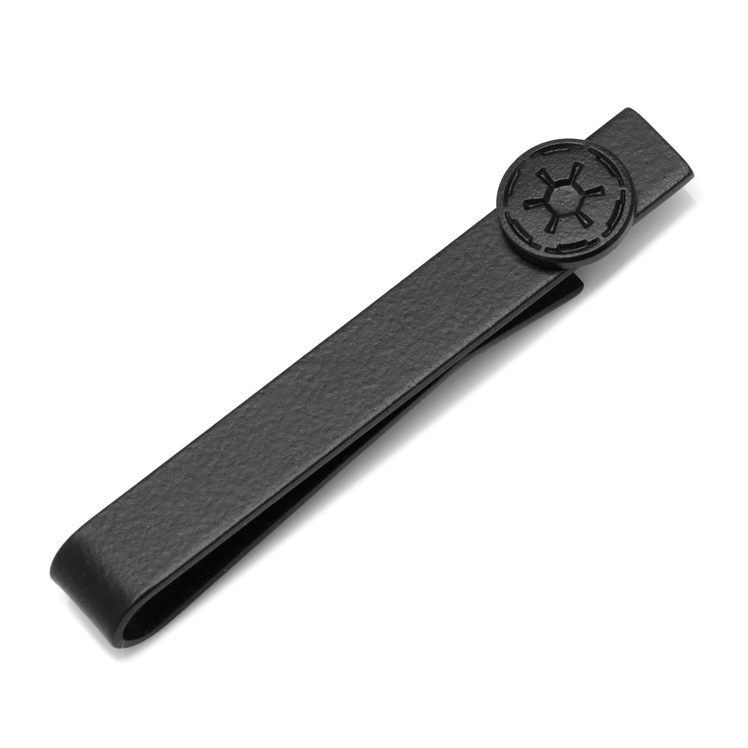 Star Wars Imperial Crest Satin Black Tie Bar