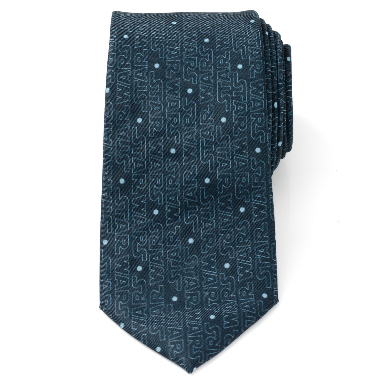 Star Wars Logo Blue Tie