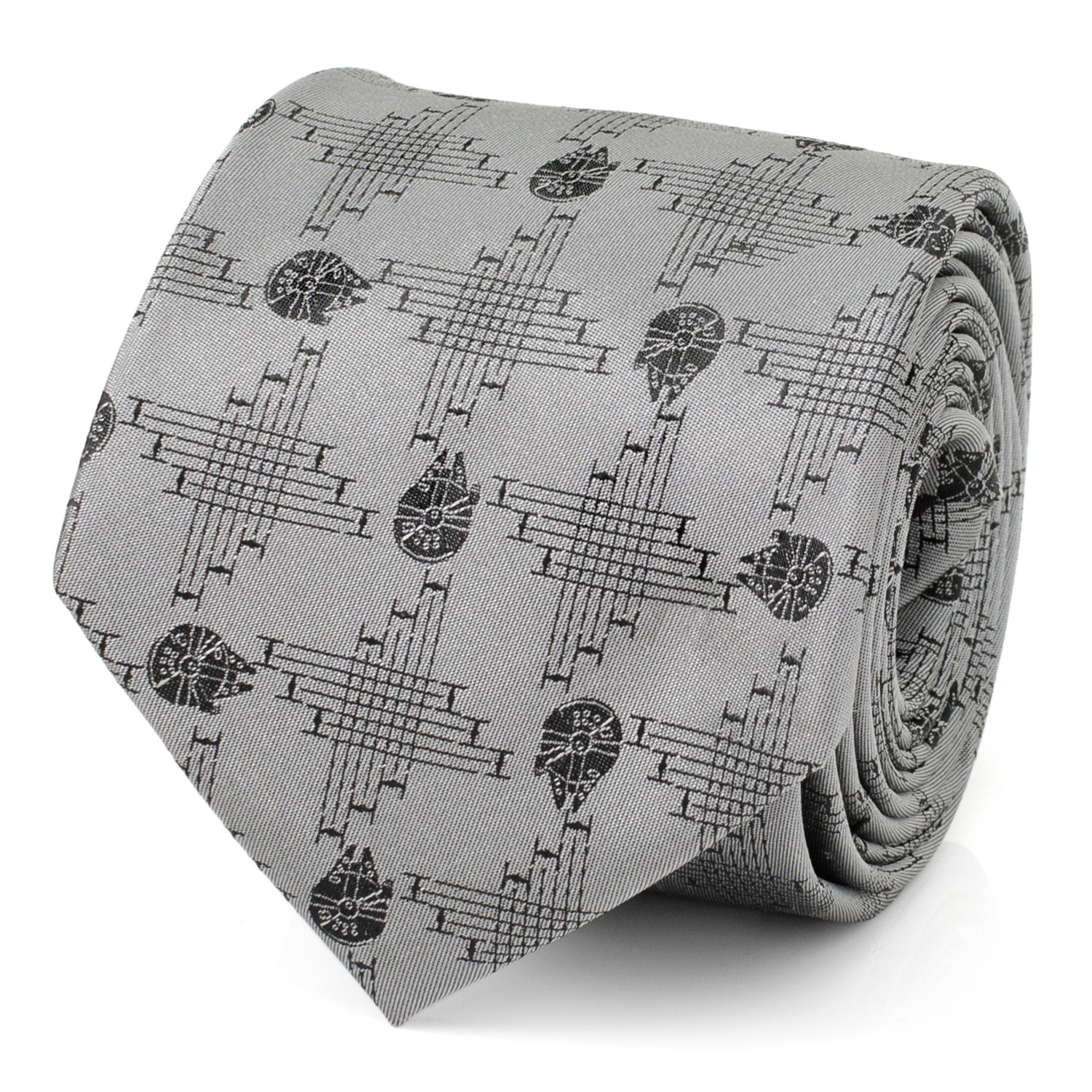 Star Wars Millennium Falcon Gray Tie