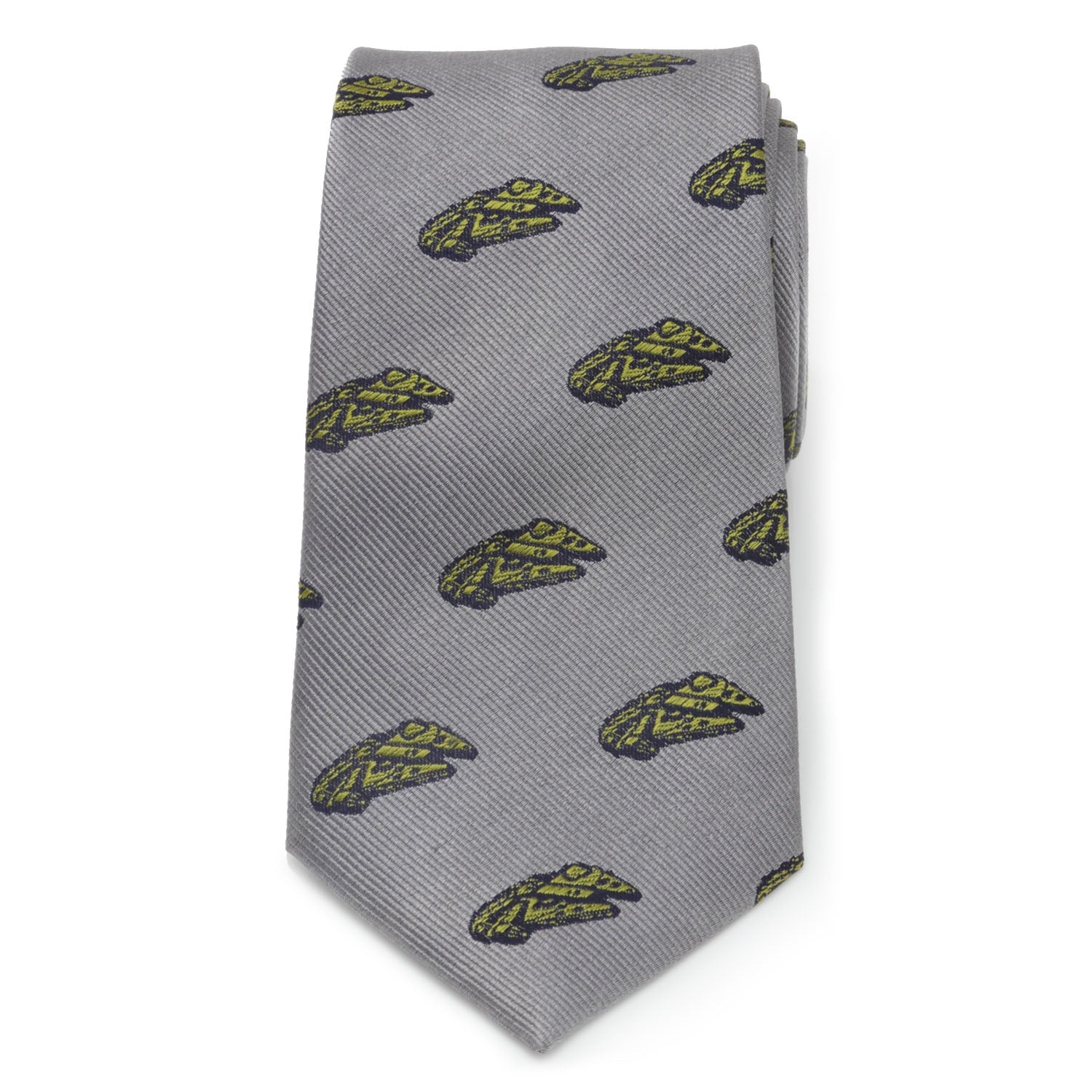 Star Wars Millennium Falcon and TIE Fighter Gray Tie