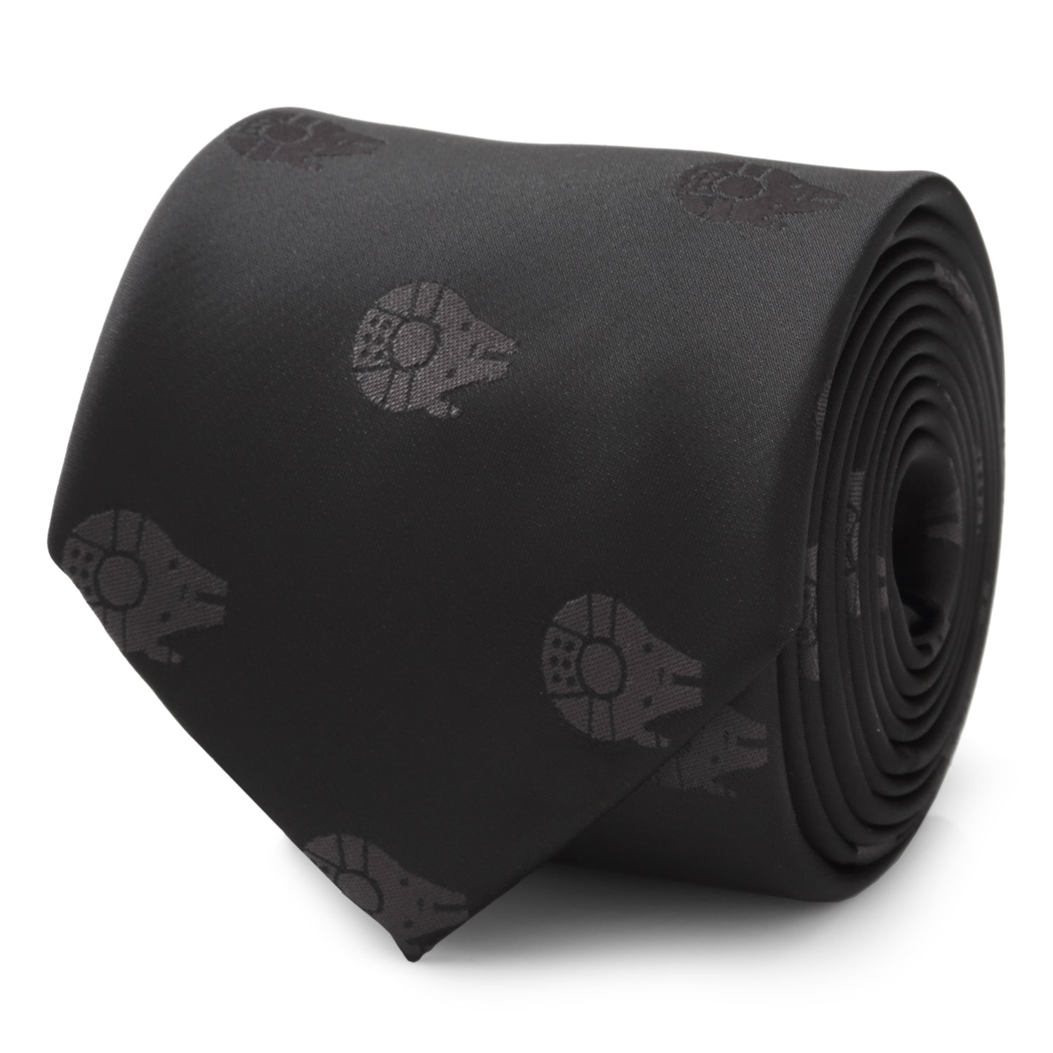 Star Wars Millennium Falcon Black Tonal Tie