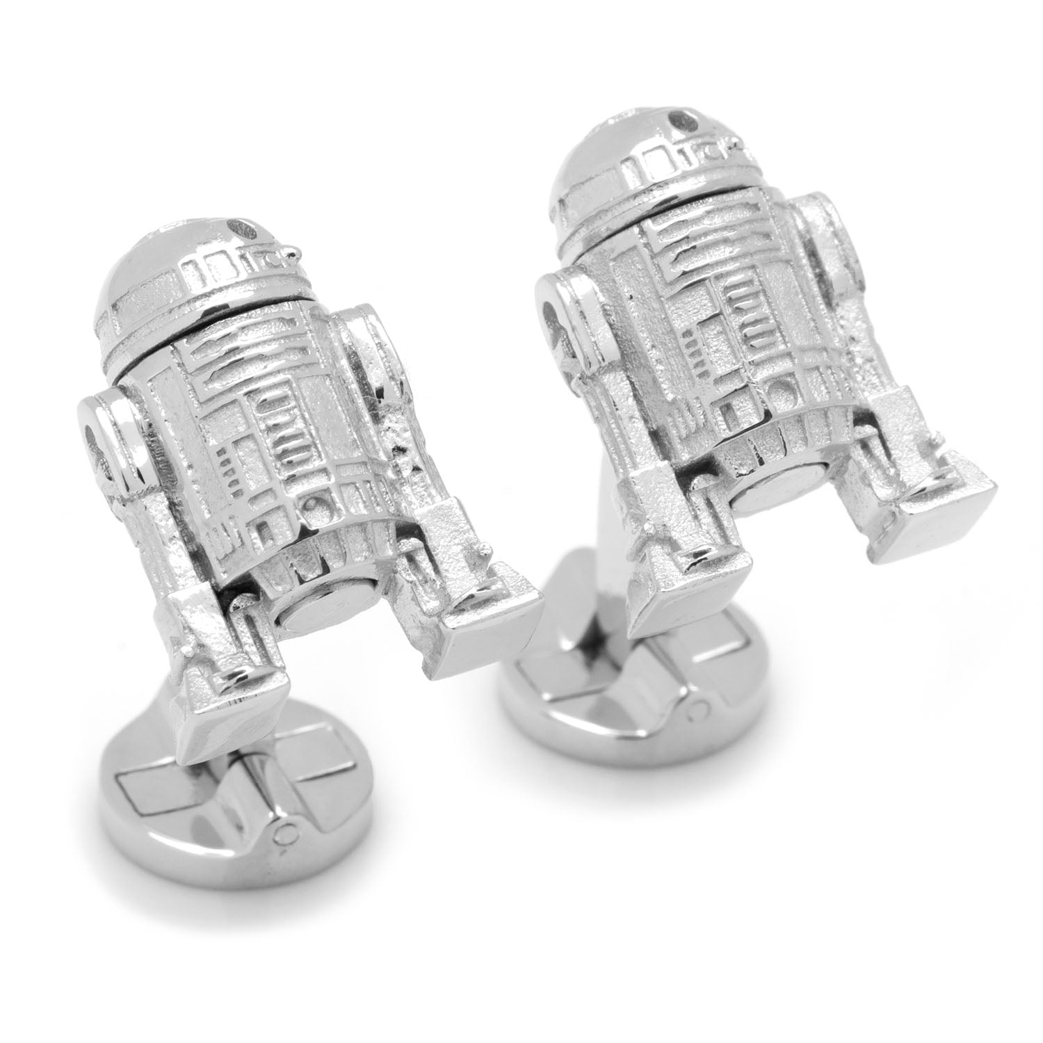 Star Wars R2-D2 Sterling Silver 3D Cufflinks
