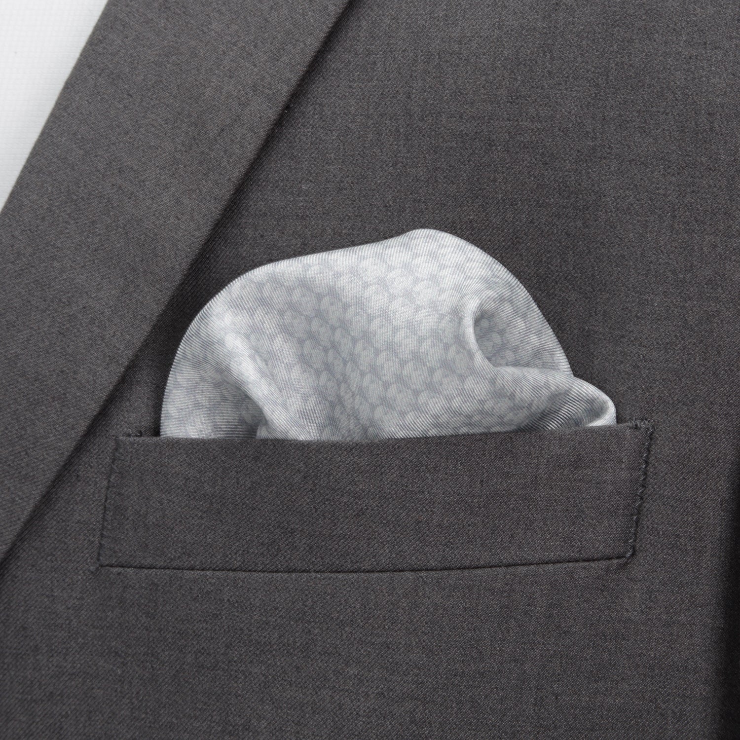 Star Wars Stormtrooper White Silk Pocket Square