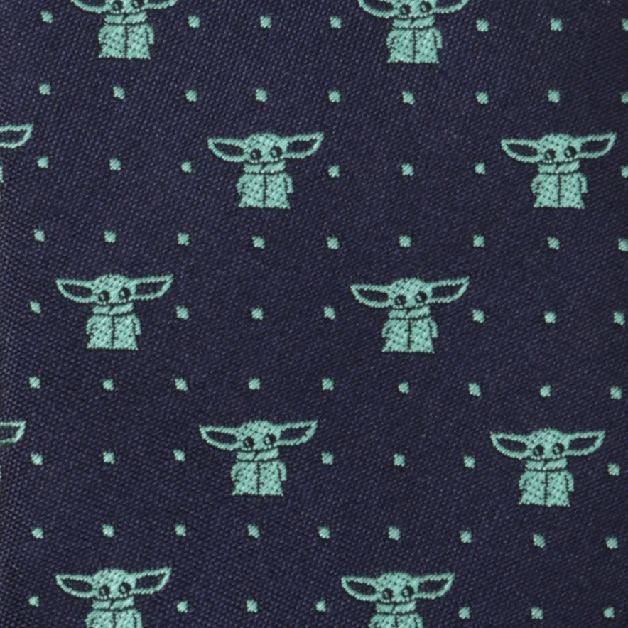 Star Wars Grogu Navy Dotted Tie