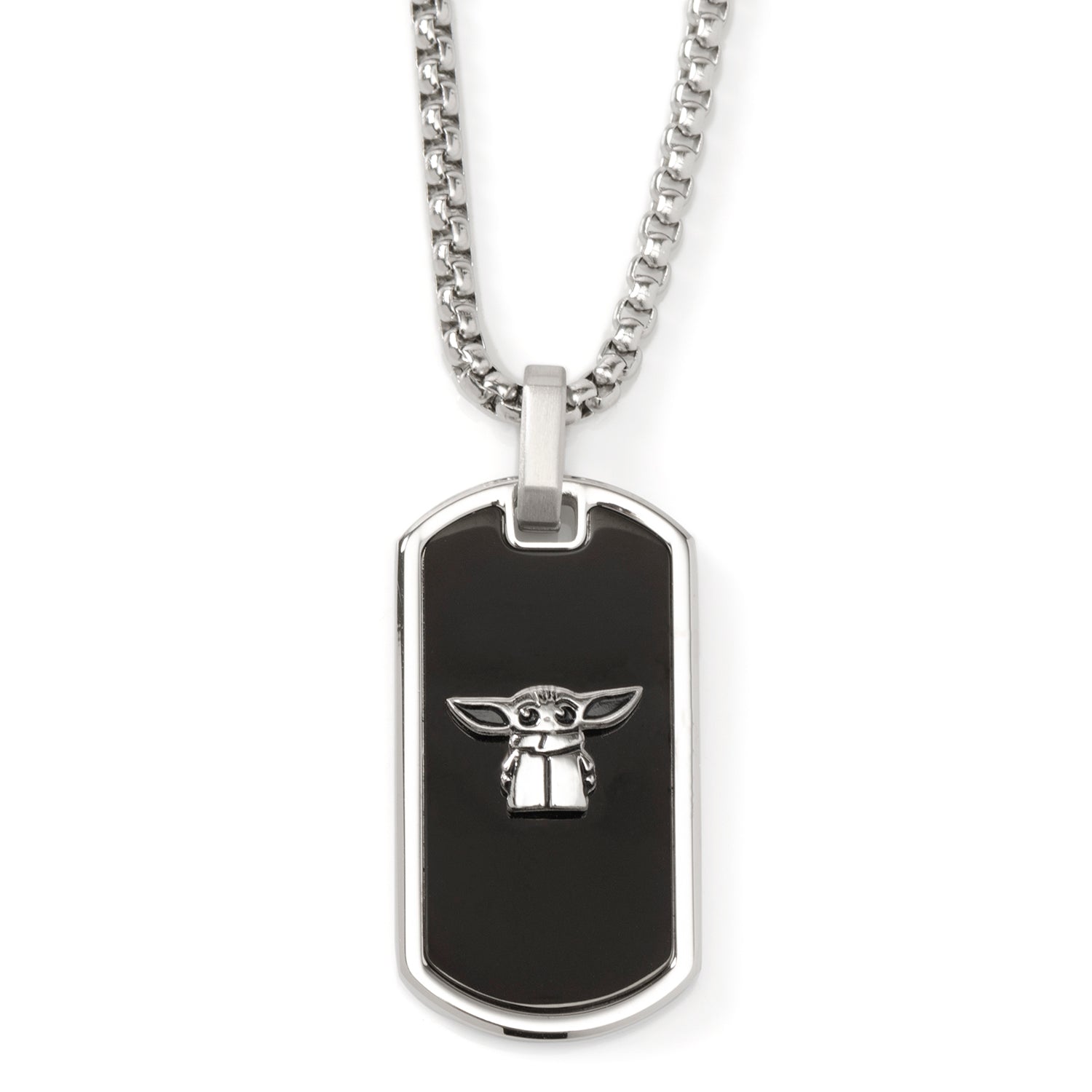 Star Wars Grogu Dog Tag Necklace