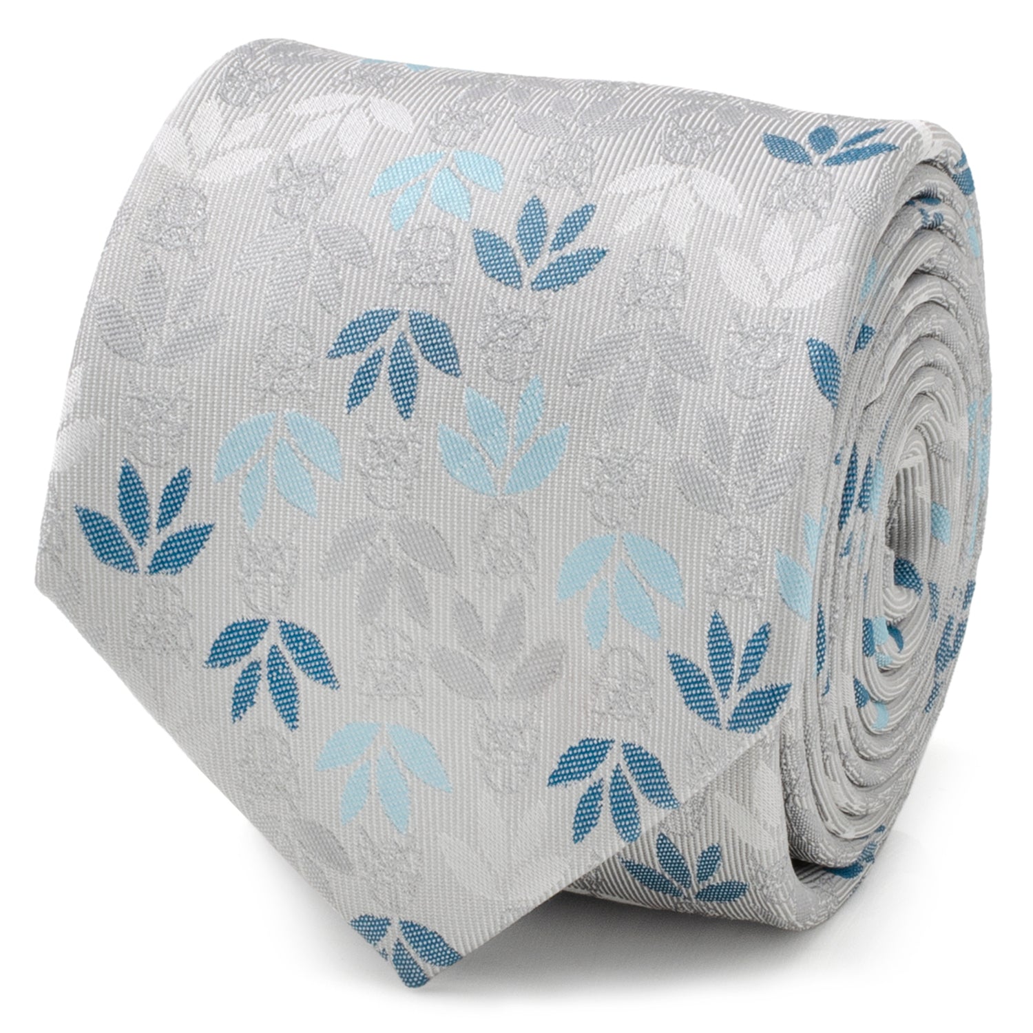 Star Wars Darth Vader Gray Floral Tie