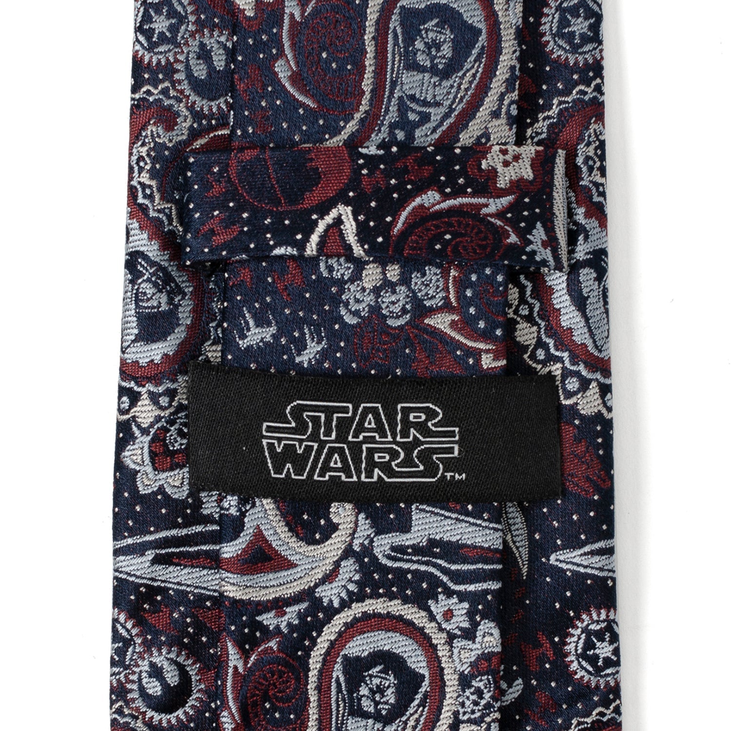 Star Wars Darth Vader Navy Multicolored Paisley Tie