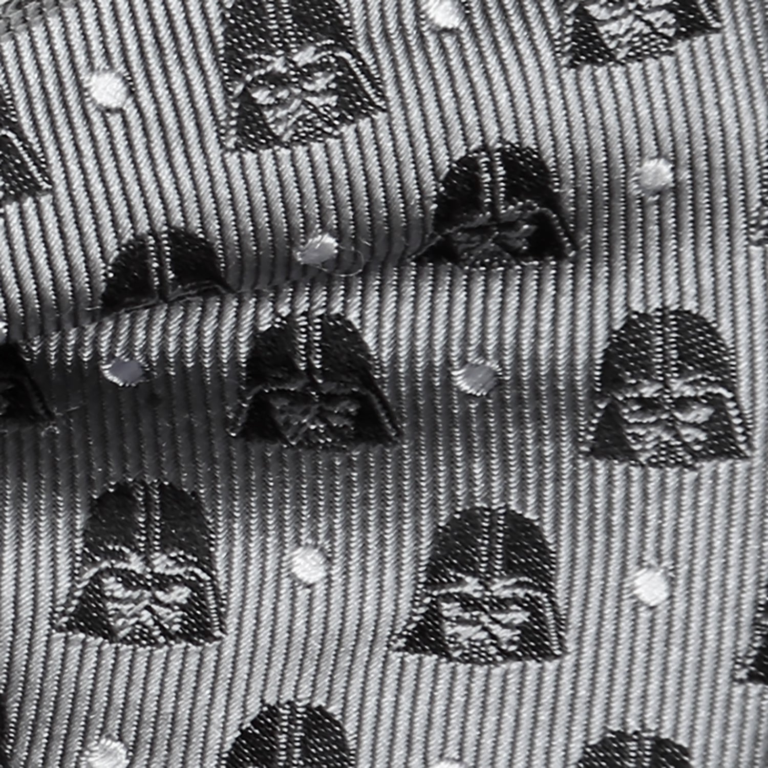 Star Wars Darth Vader Gray Polka Dot Bow Tie