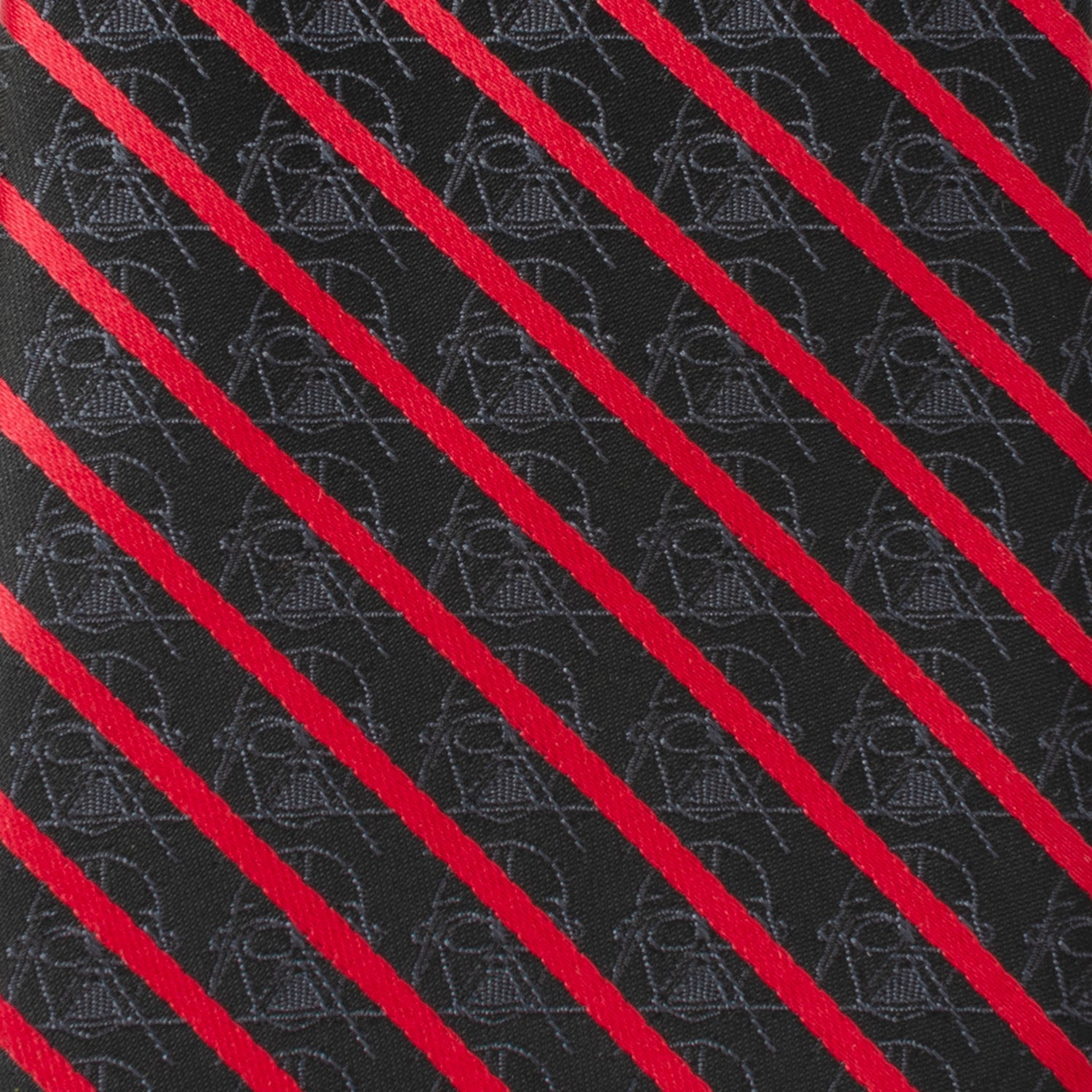 Star Wars Darth Vader Red and Black Striped Tie