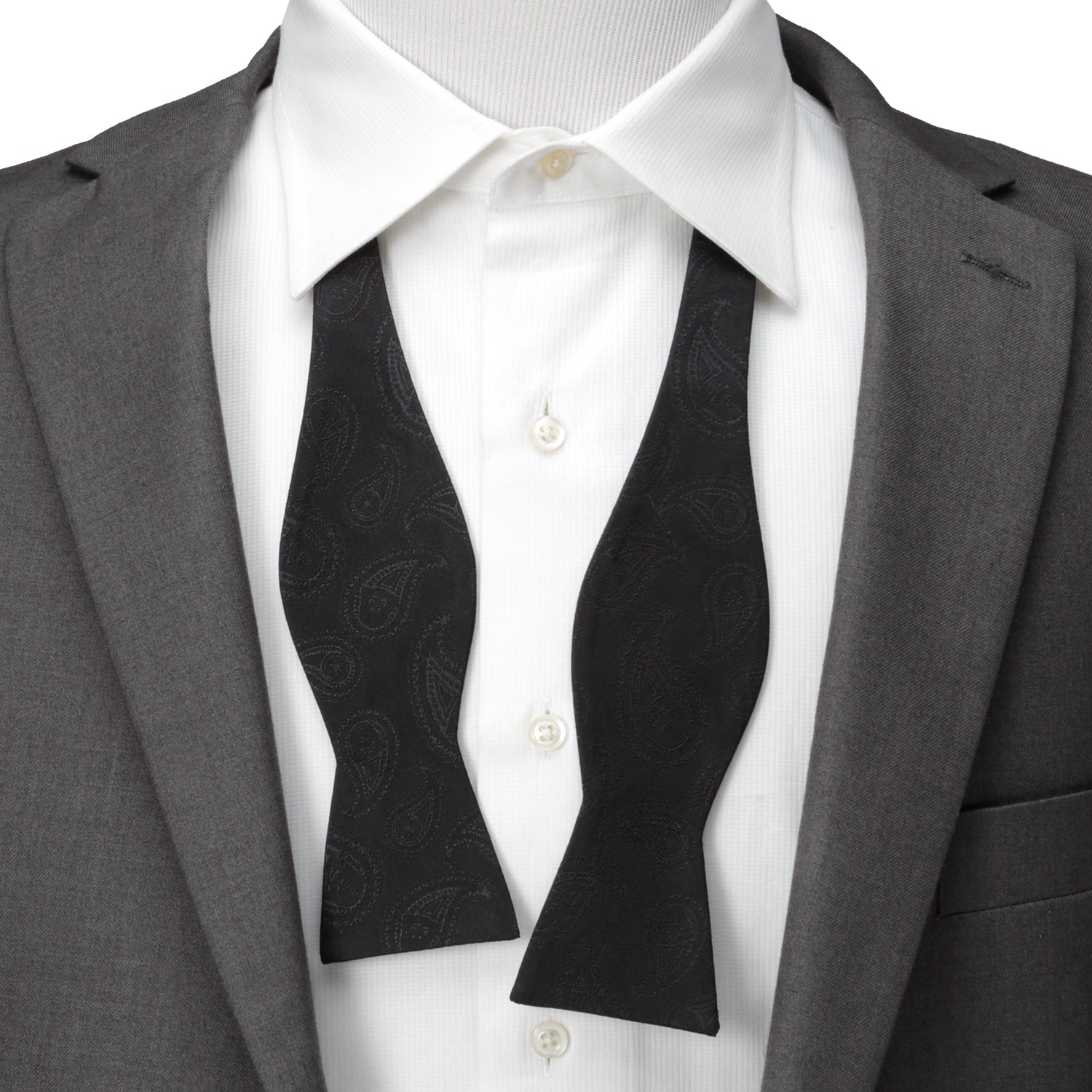 Star Wars Darth Vader Black Paisley Bow Tie