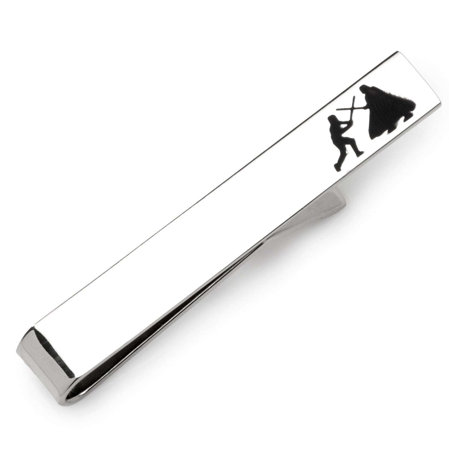 Star Wars Darth Vader and Luke Skywalker LIGHTSABER Battle Tie Bar