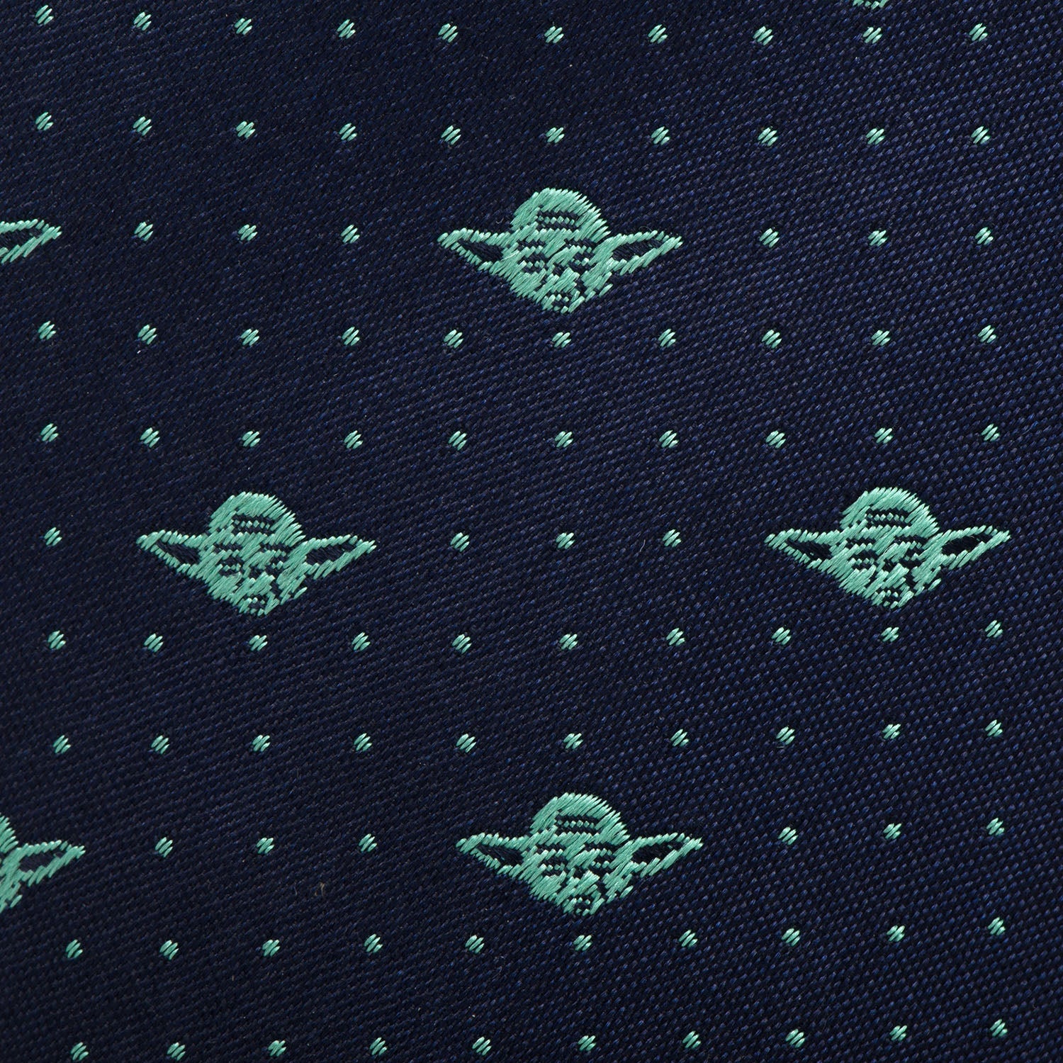 Star Wars Yoda Dotted Navy Tie