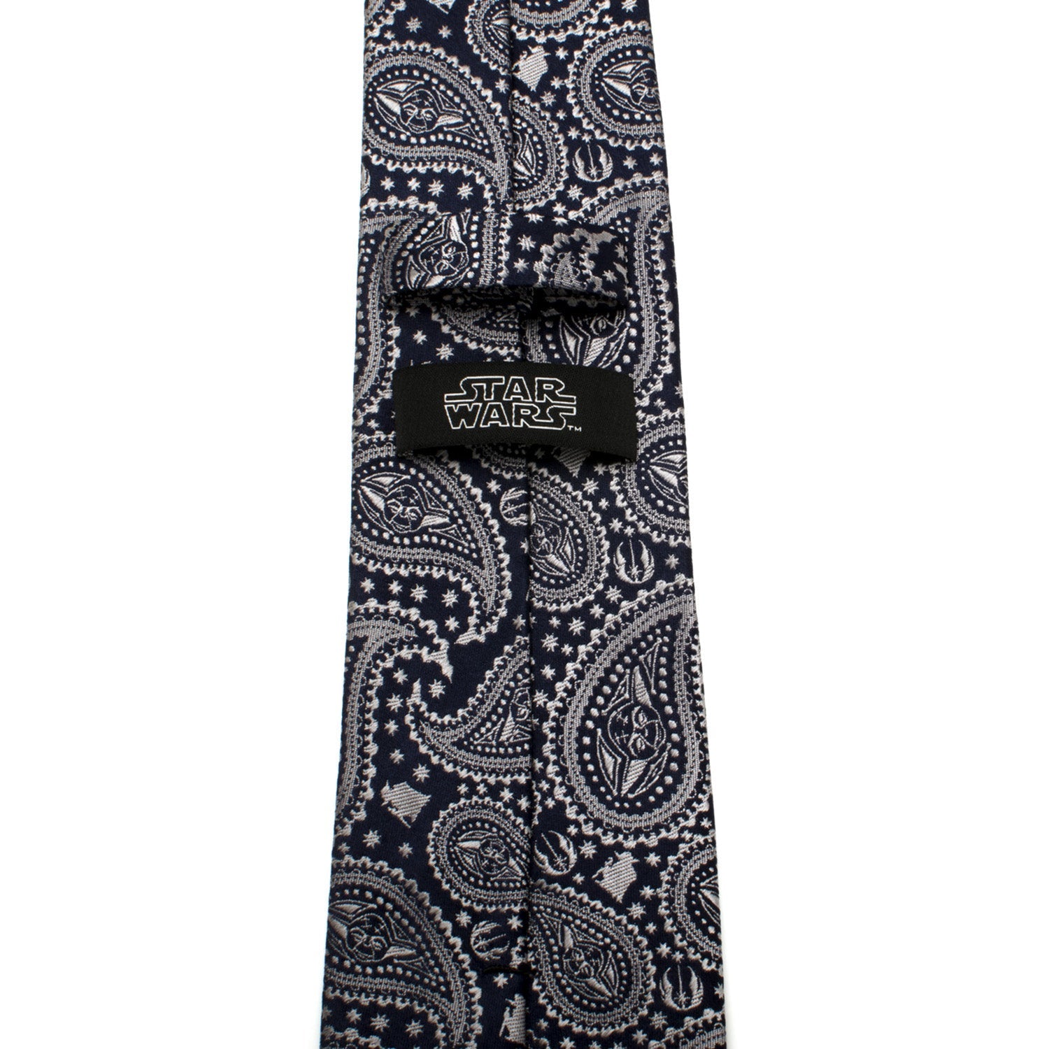 Star Wars Yoda Navy Paisley Tie