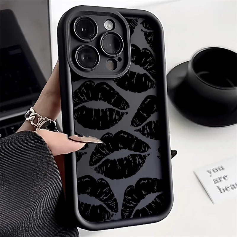 Sexy Girl Lips Silicone Phone Case