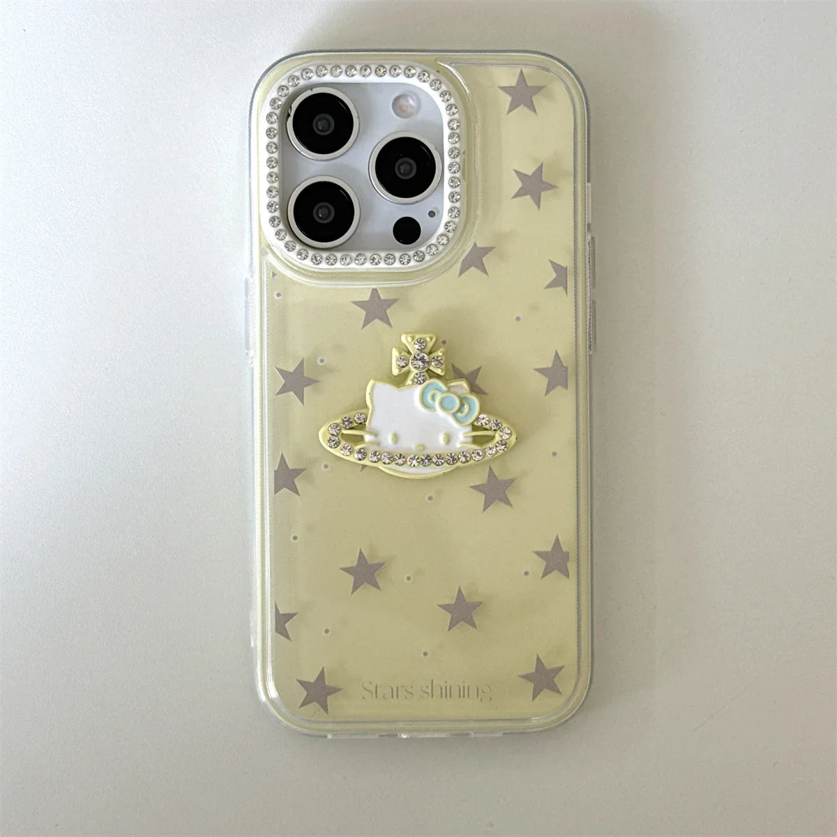 Cute Cartoon And Fashionable HelloKitty Stars Phone Case For iPhone