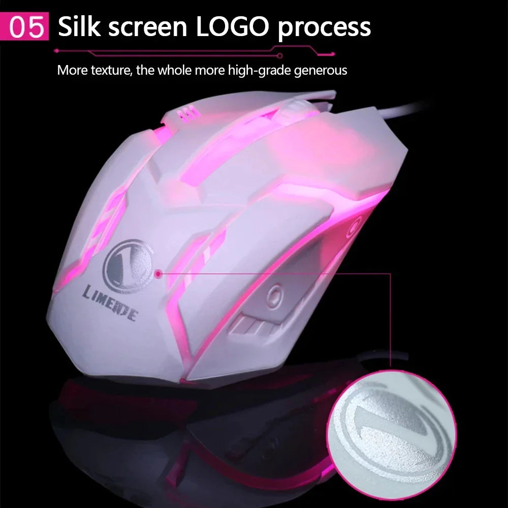 RGB Backlit Wired Gaming Mouse