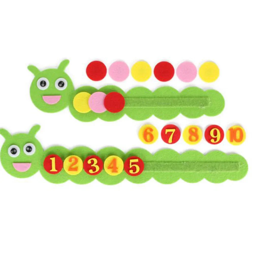 Montessori DIY Caterpillar Math Toy – Educational Learning Tool