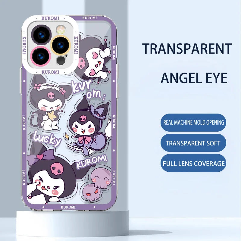 MY Melody Kuromi Cinnamoroll Case For iPhone