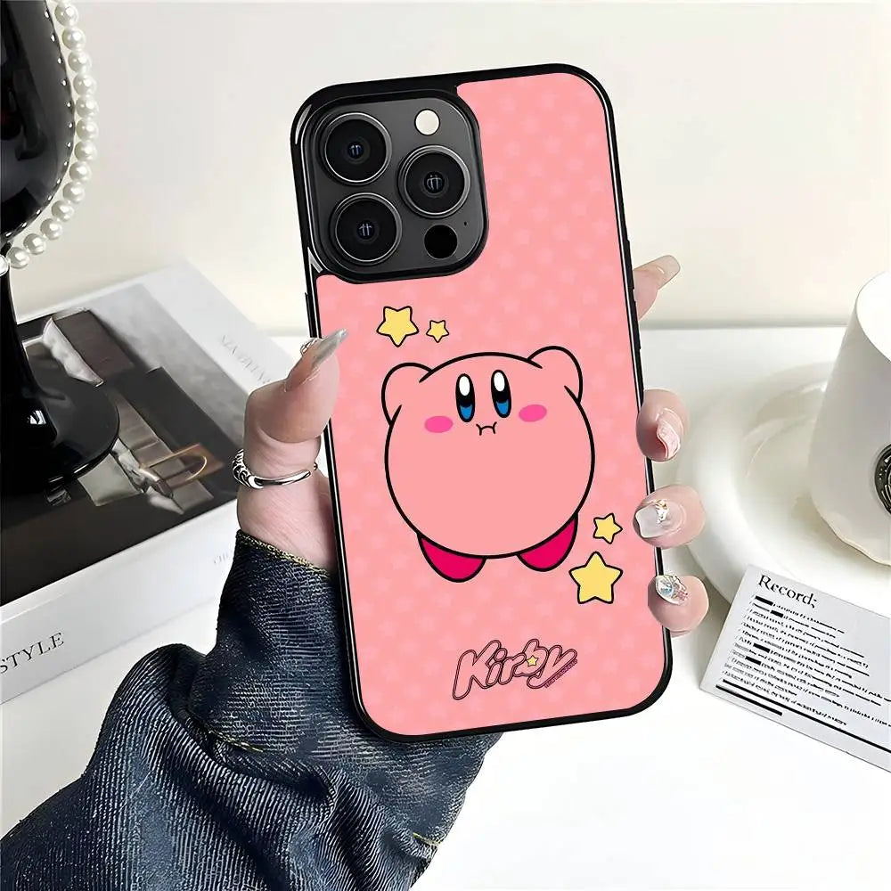 Cartoon Kirby Phone Case Suitable For iPhone