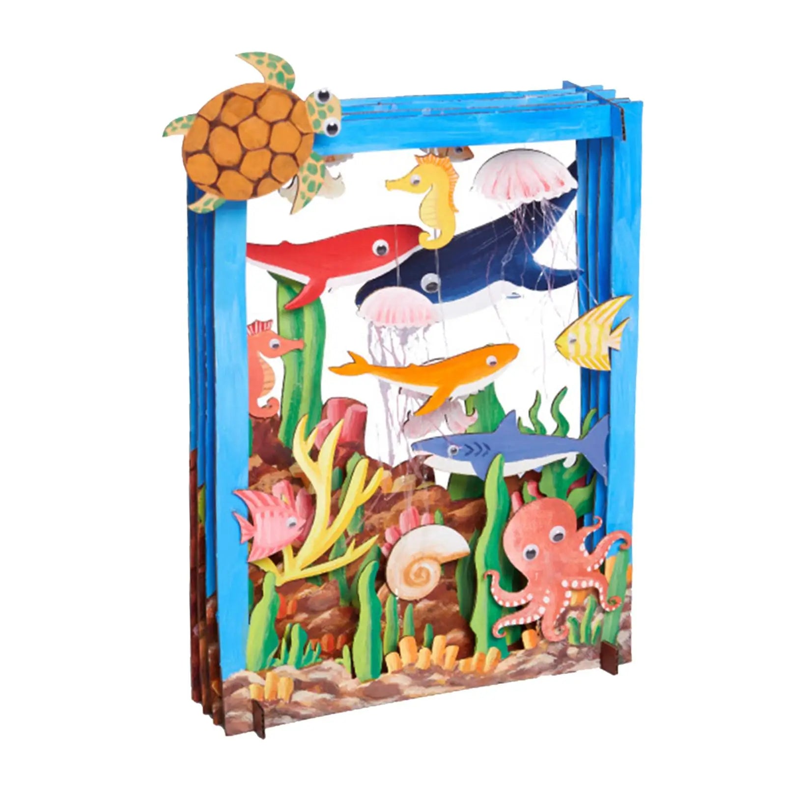 3D Coloring Craft Kit – DIY Art & Puzzle Set for Kids