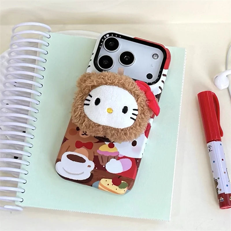 Fashion Cute Hellokitty Magnetic Phone Case For iPhone