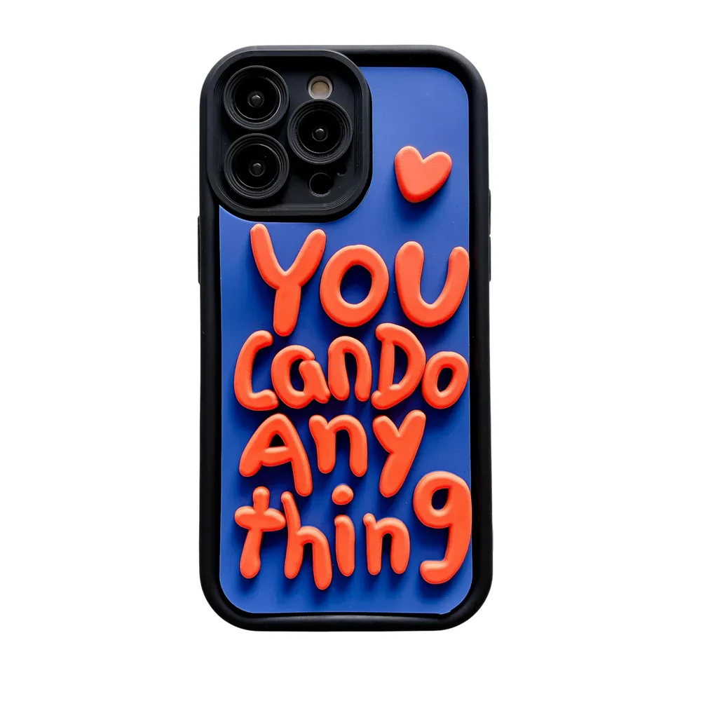 Graffiti Street Fashion Letter Phone Case