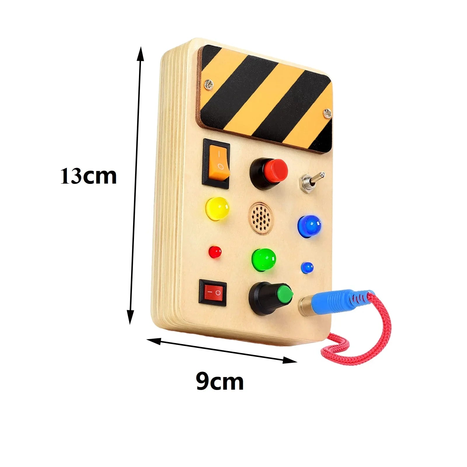 LED Light Switch Busy Board – Educational Toy for Toddlers