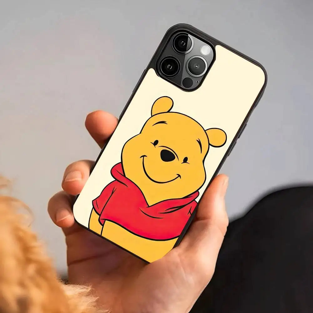 Anime Winnie the Pooh Phone Case Suitable For iPhone