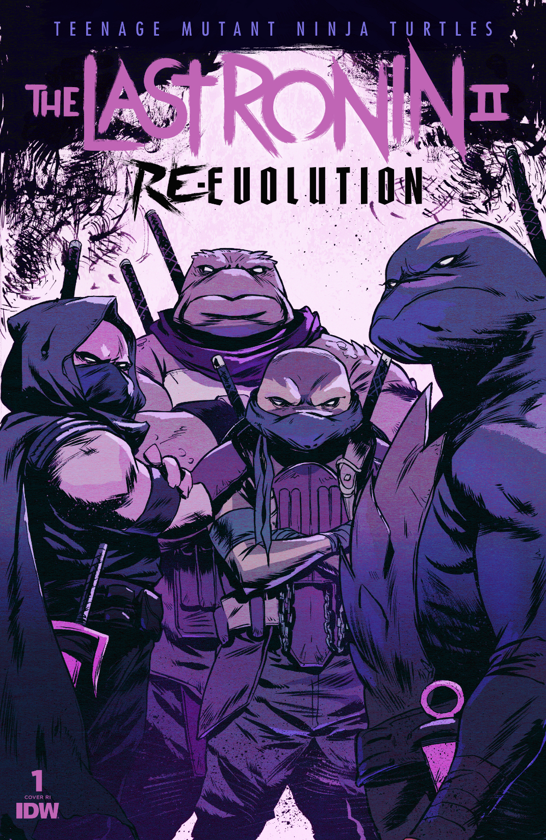 Teenage Mutant Ninja Turtles: The Last Ronin II--Re-Evolution #1 Variant RI (50)  (Greene) [1:50] (02/28/2024)