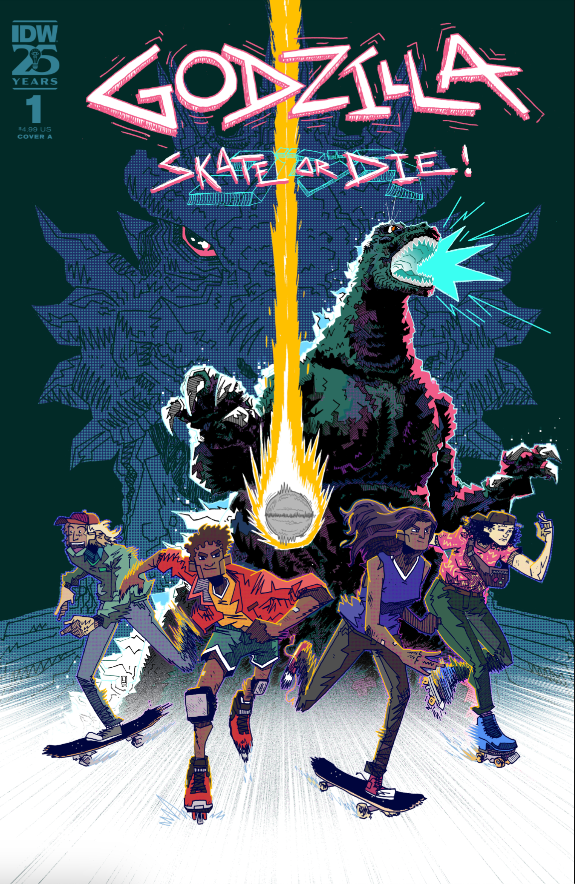 Godzilla: Skate or Die #1 Cover A (Joyce) (06/12/2024)