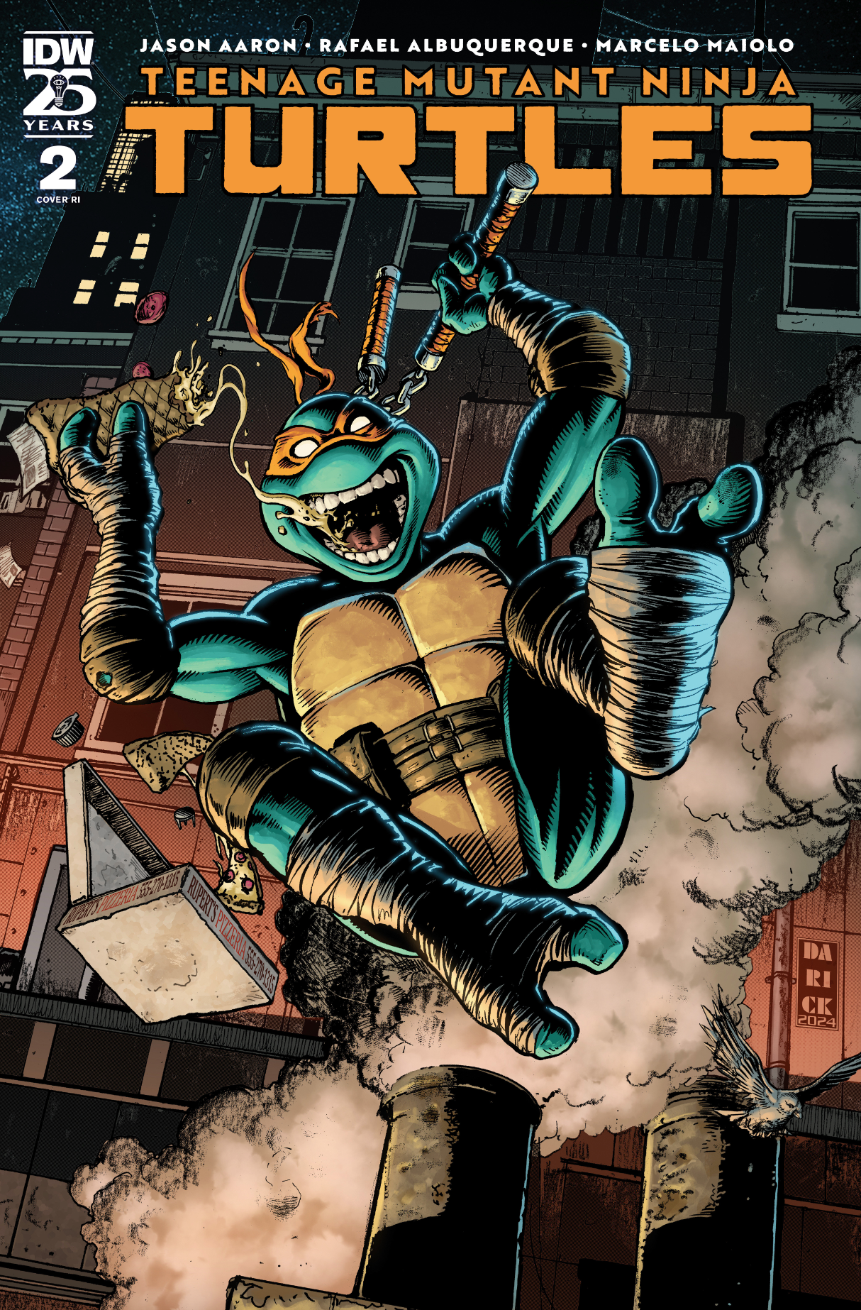 Teenage Mutant Ninja Turtles (2024) #2 Variant RI (50) (Robertson)[1:50] CB  (09/11/2024)