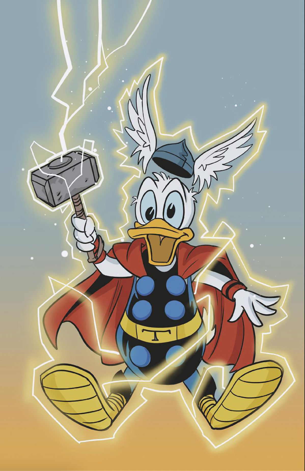 MARVEL & DISNEY: WHAT IF...? DONALD DUCK BECAME THOR #1 PHIL NOTO DONALD DUCK TH OR VIRGIN VARIANT[1:50] CB  (09/04/2024)