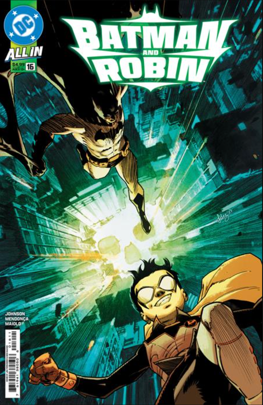 Batman And Robin #16 Cvr A Javier Fernandez  (12/11/2024)