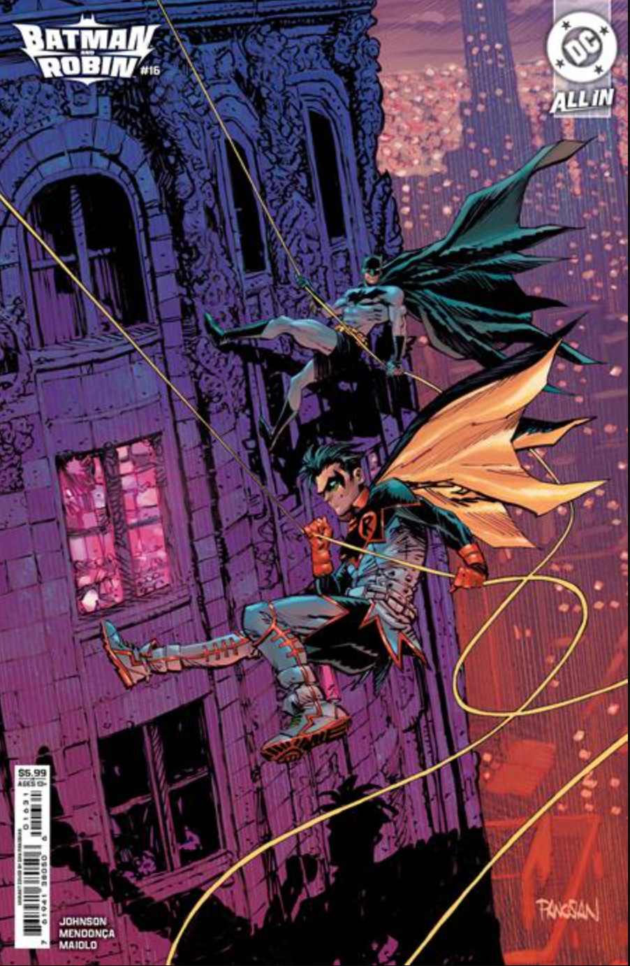 Batman And Robin #16 Cvr C Dan Panosian Card Stock Var  (12/11/2024)