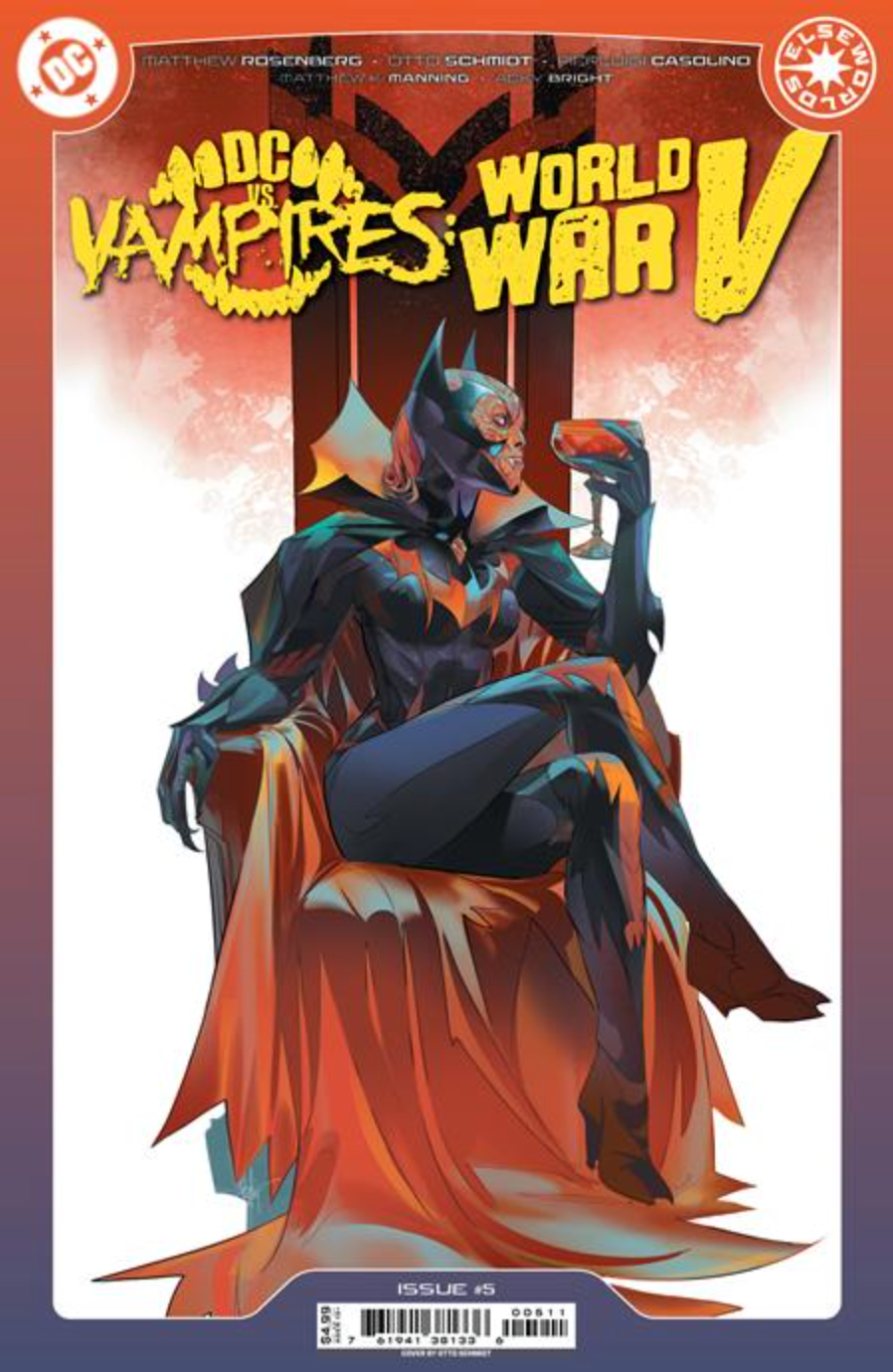 Dc Vs Vampires World War V #5 (Of 12) Cvr A Otto Schmidt  (12/11/2024)