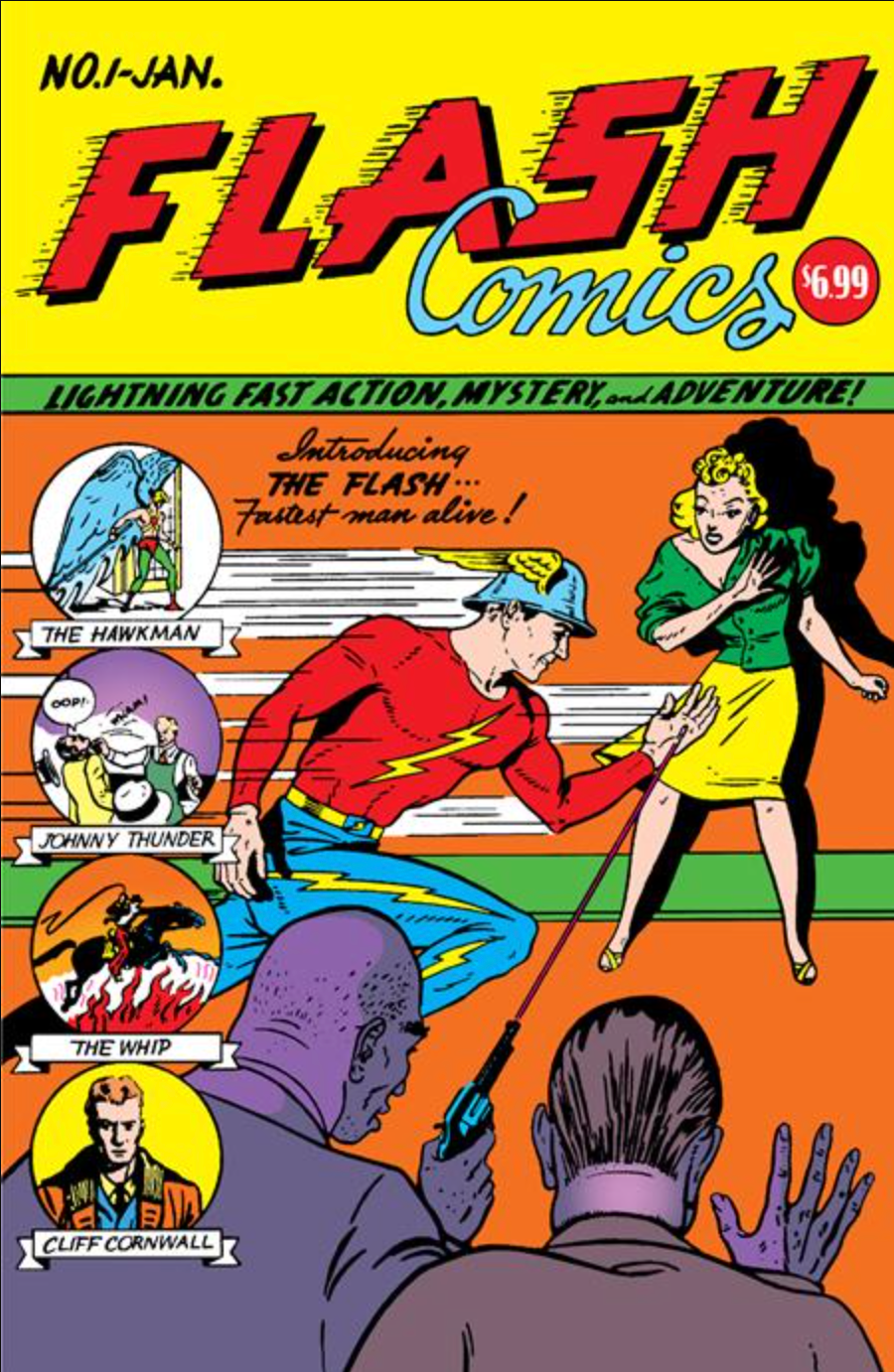 Flash Comics #1 Facsimile Edition Cvr A Sheldon Moldoff  (12/04/2024)