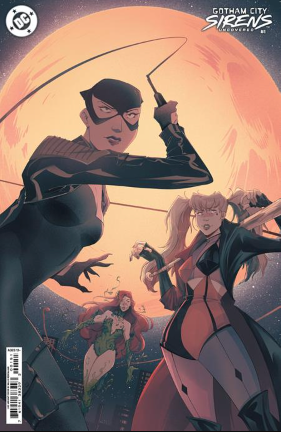 Gotham City Sirens Uncovered #1 (One Shot) Cvr F Inc 1:50 Bailie Rosenlund Var [1:50] (12/11/2024)