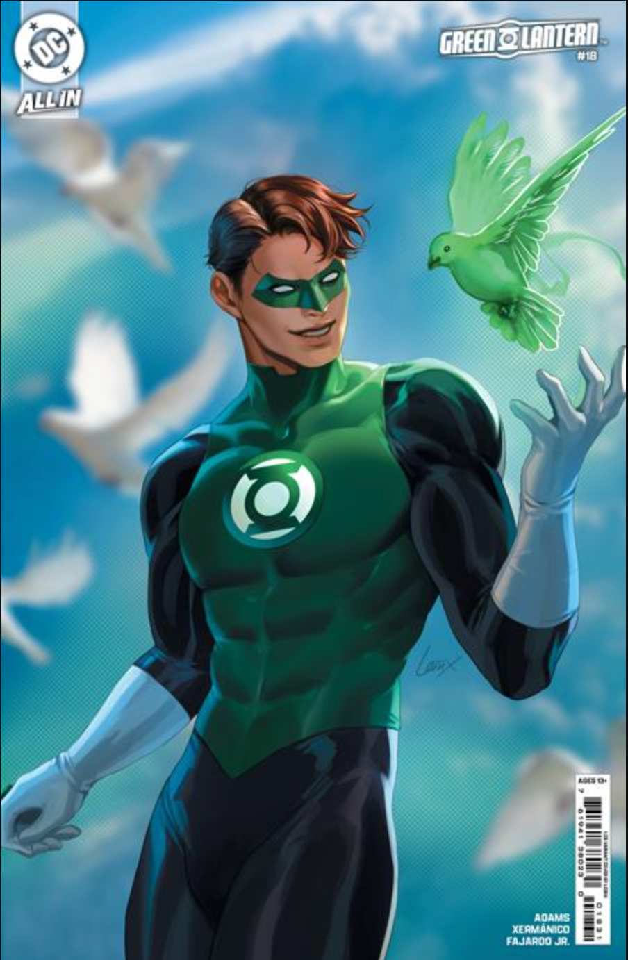 Green Lantern #18 Cvr F Inc 1:25 Lesley Leirix Li Card Stock Var [1:25] (12/11/2024)