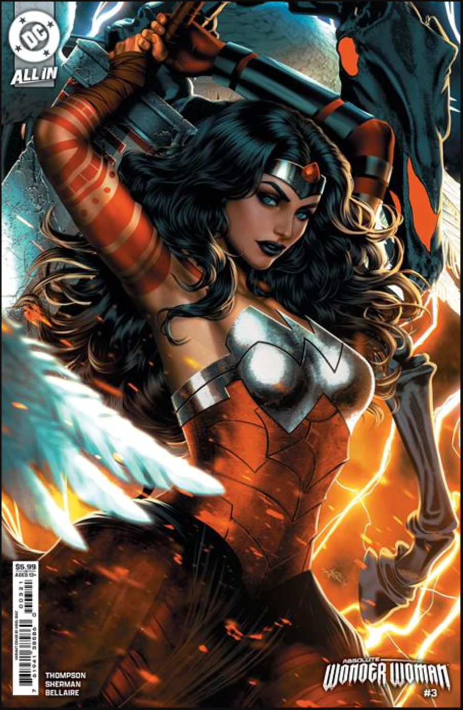 Absolute Wonder Woman #3 Cvr B Ariel Diaz Card Stock Var  (12/25/2024)