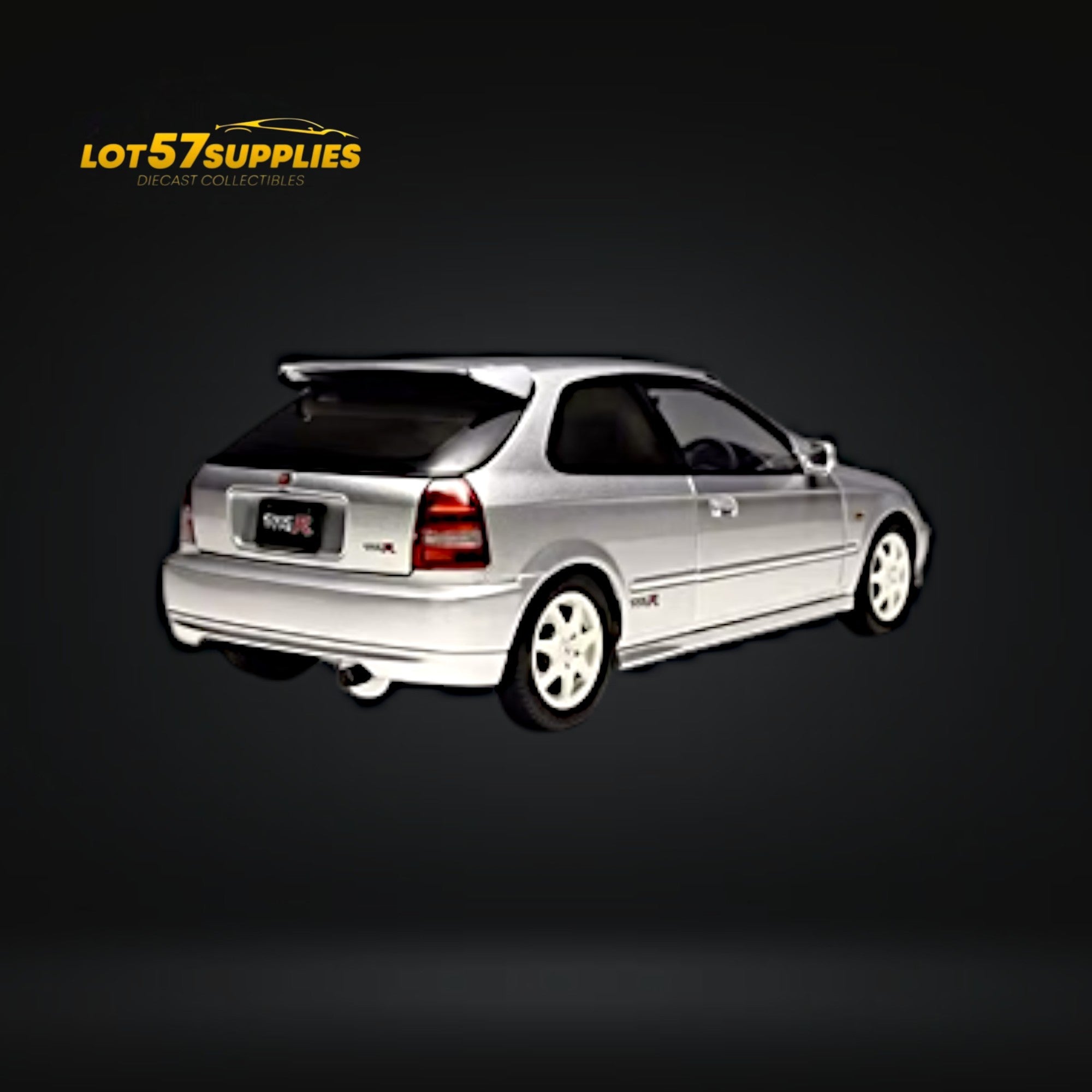 MOTORHELIX Honda Civic Type-R EK9-120 SILVER 1:18