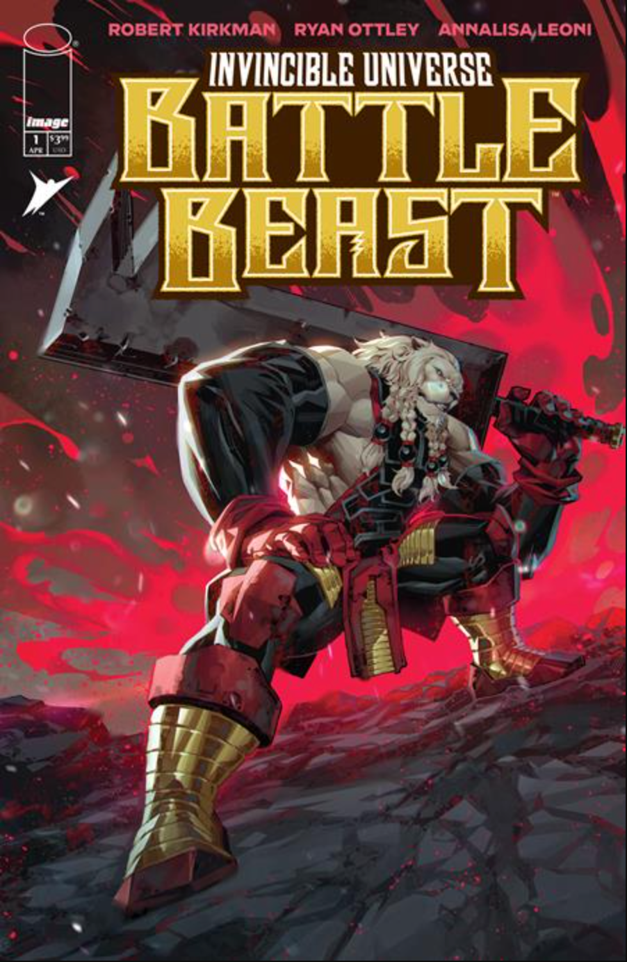 INVINCIBLE UNIVERSE BATTLE BEAST #1 CVR E INC 1:25 KAEL NGU VAR [1:25] (04/23/2025)(05/14/2025)