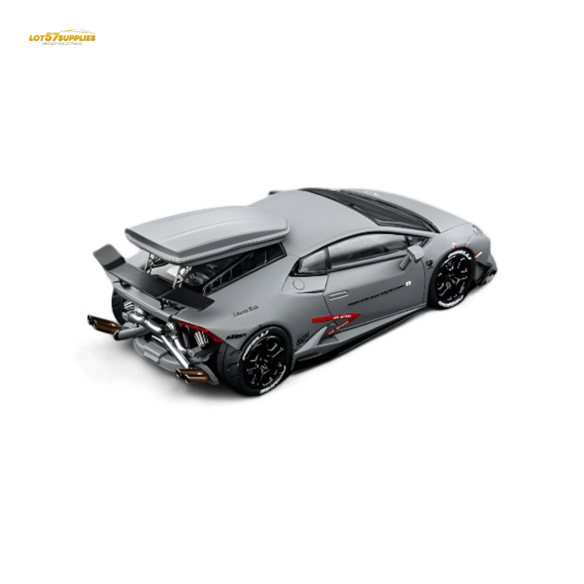 FindClassically Lamborghini Cartelfunds LP610-4 Twin Turbo - Gray 1:64