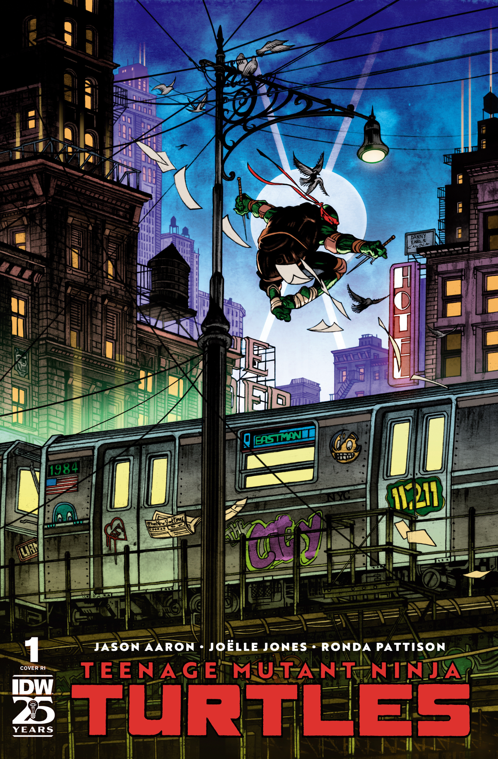 Teenage Mutant Ninja Turtles (2024) #1 Variant RI (25) (Earls)[1:25] CB  (07/24/2024)